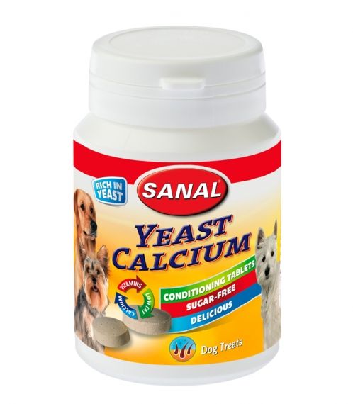 Sanal Yeast Calcium - Calcium for dogs 75g