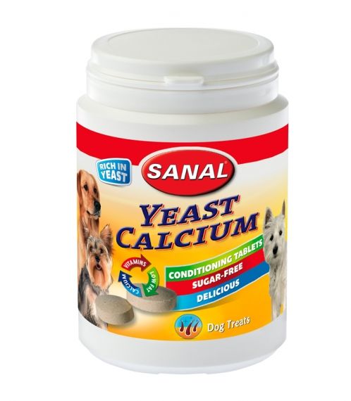 Sanal Yeast Calcium - Calcium for dogs 150g