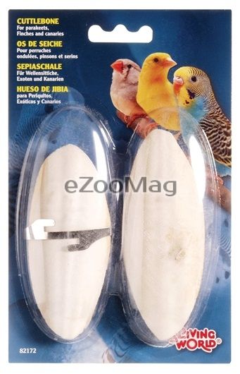 Hagen Living World Cuttlebone with Holder Small 82172
