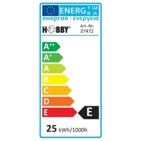 Hobby Actinic Light Lamp 18W 60cm 37472 - Луминсцентна лампа за аквариум