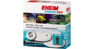 EHEIM WHITE FILTER SPONGE FOR CLASSIC 250- 3 PCS IN A PACK